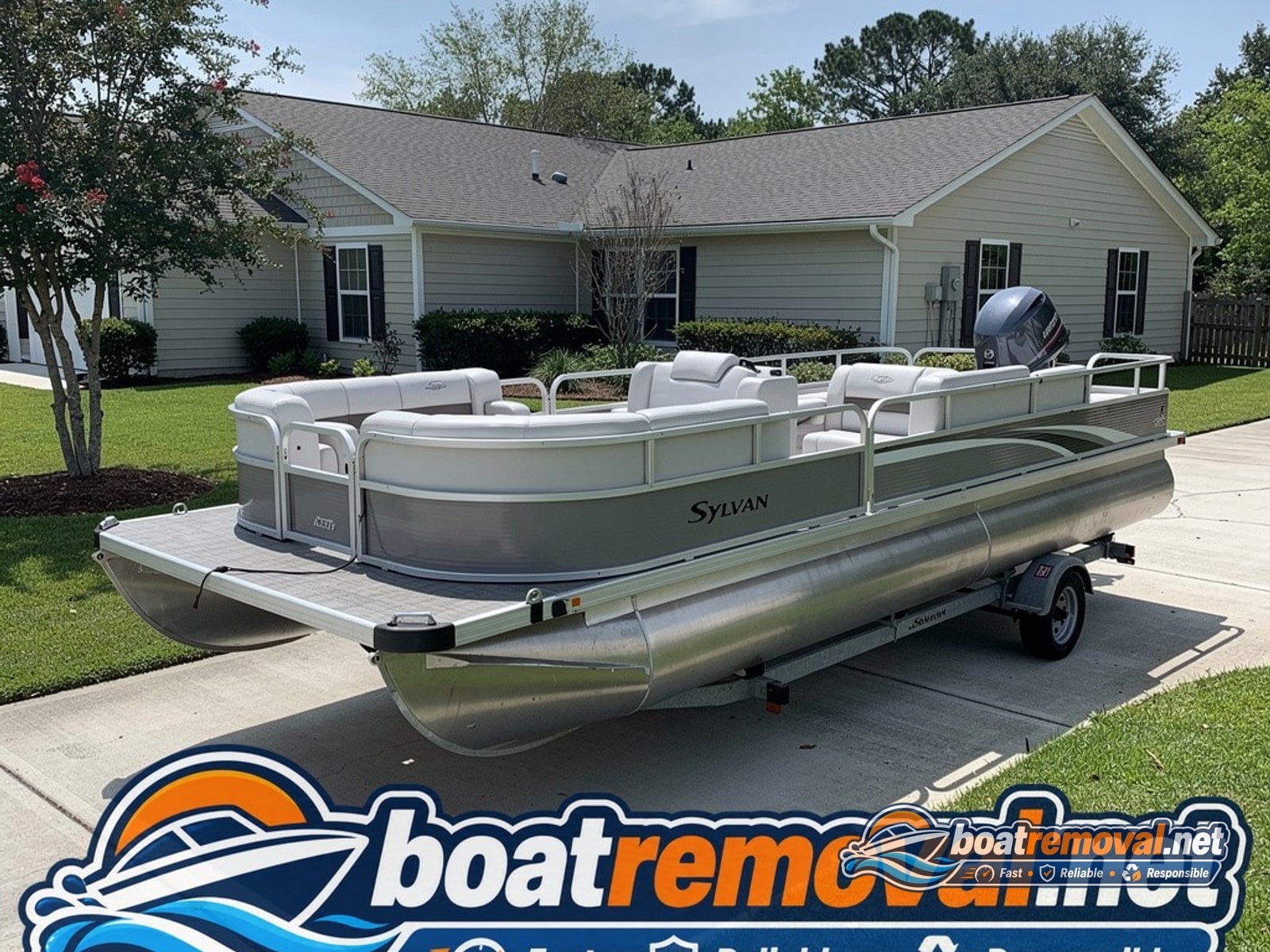 Harris FloteBote 24 removal Pasadena TX
