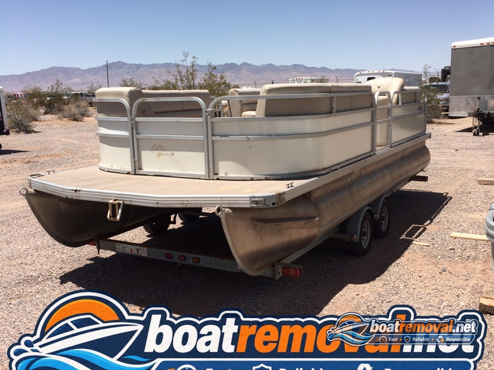 Harris FloteBote 24 loaded for removal Flint MI