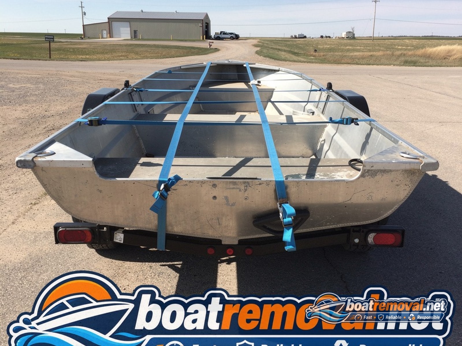 Jon boat 1436 loaded for removal Chico CA