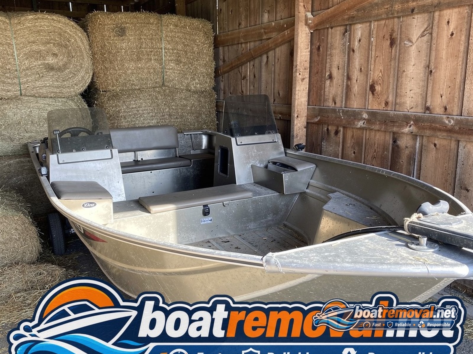 Jon boat 1436 removal Abilene TX