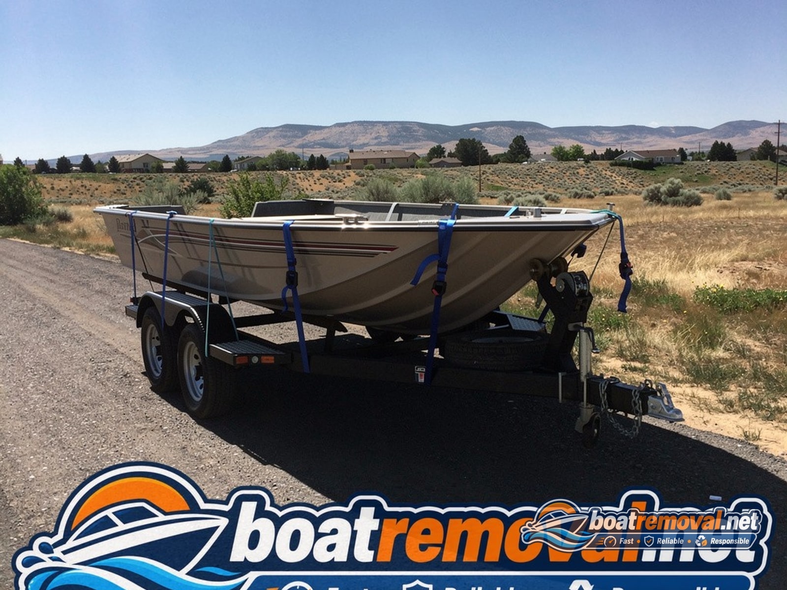 Tracker Pro 170 loaded for removal Glendora CA