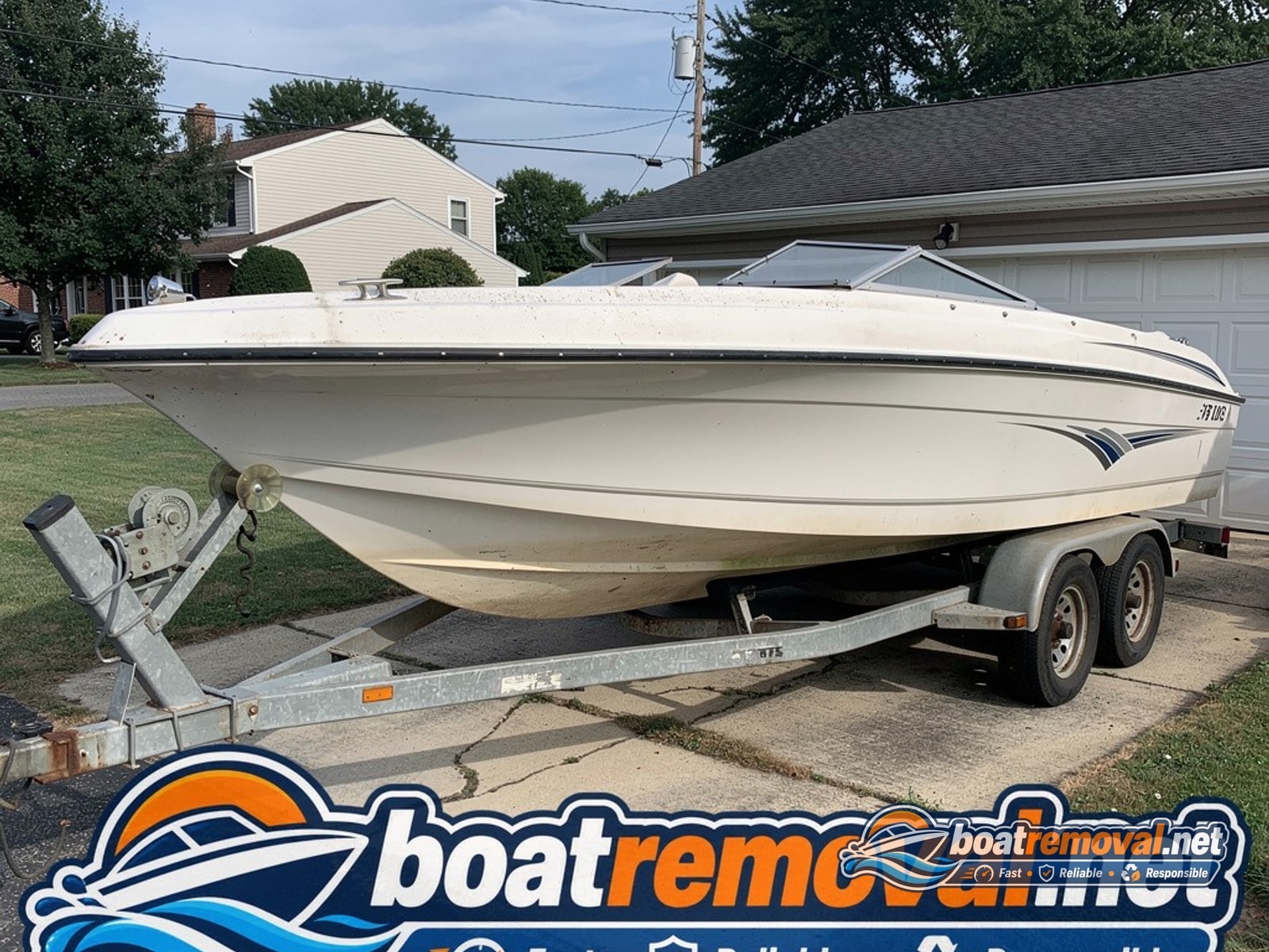 Grady-White 204 removal Lynn MA