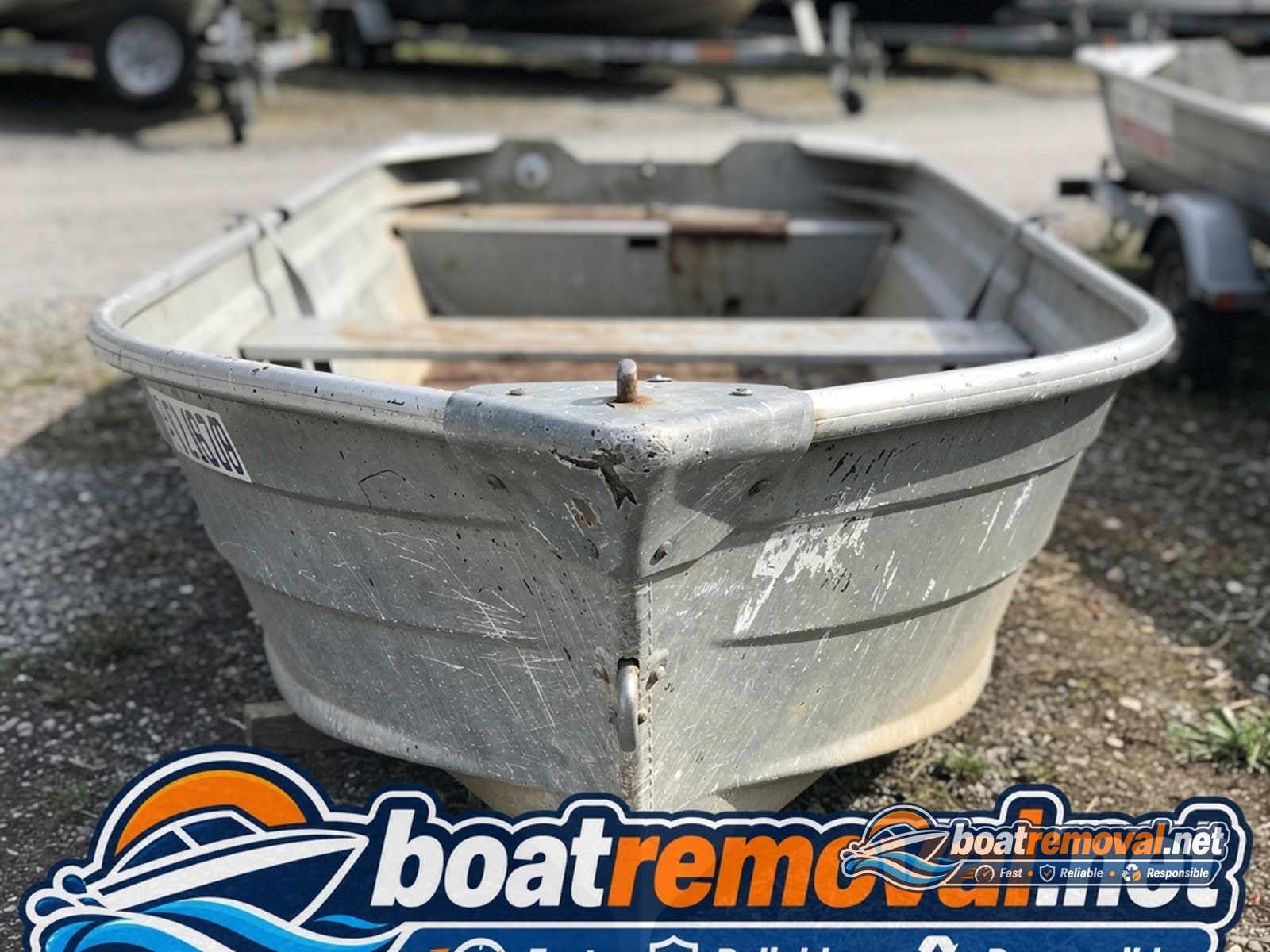 Boston Whaler 13 removal San Jose CA