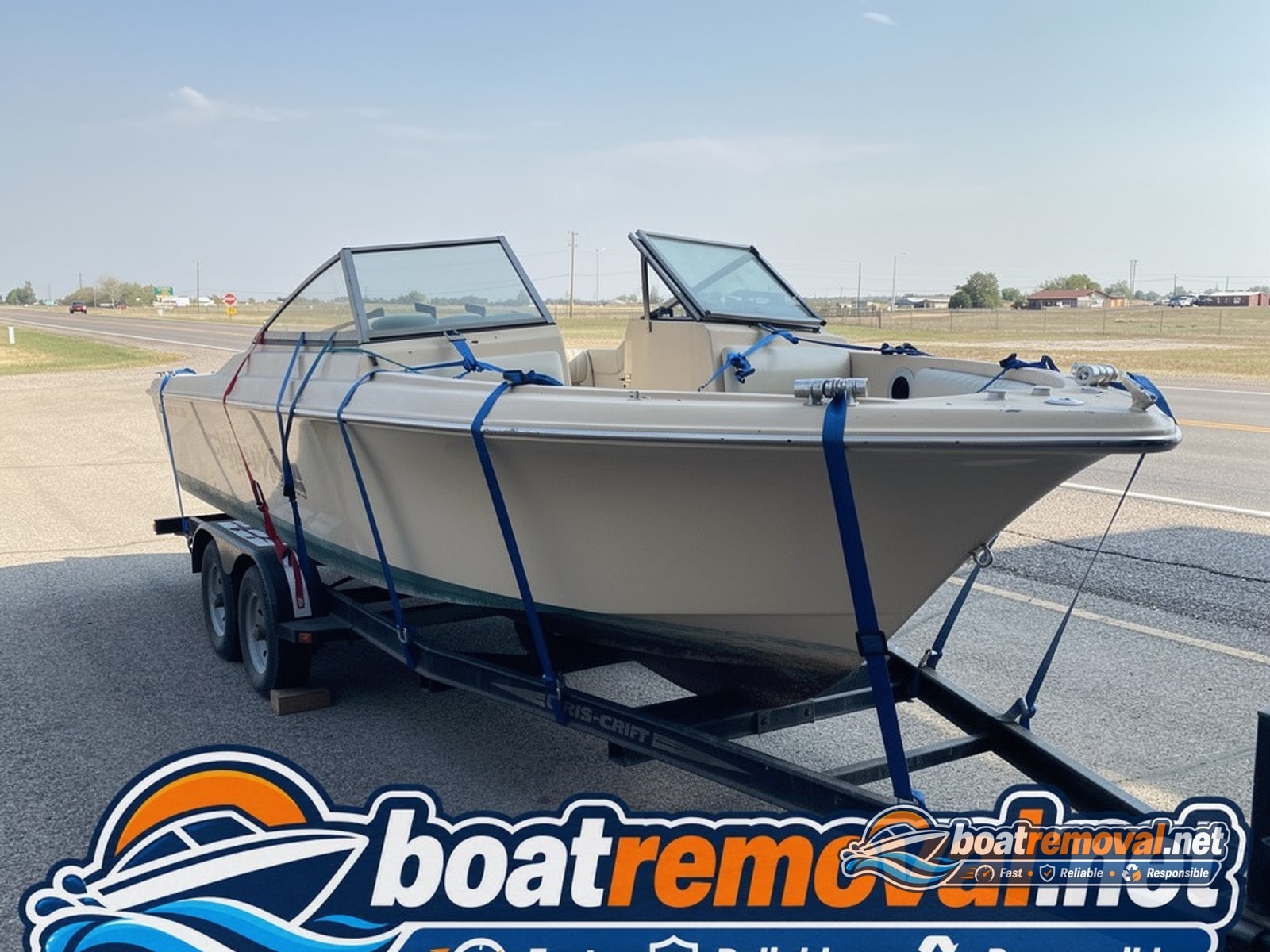 Sunbird Corsair 205 loaded for removal Brea CA