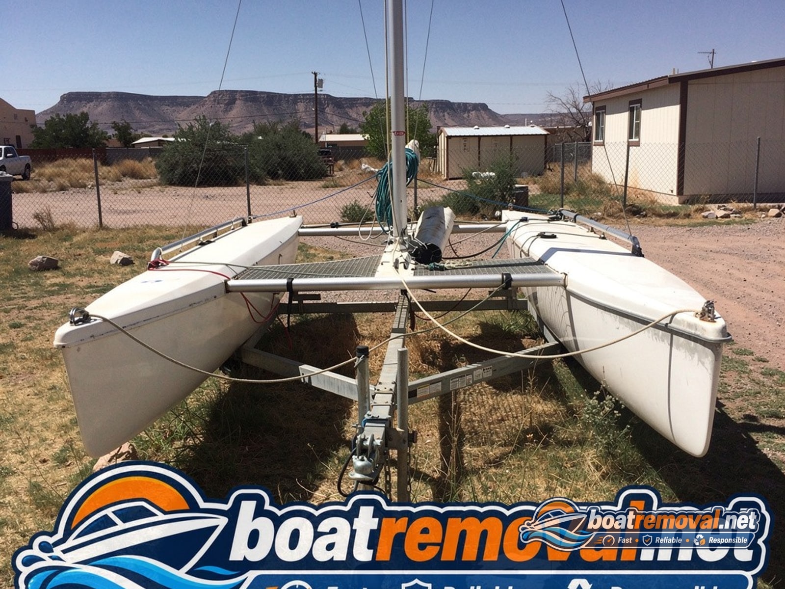 Hunter 23.5 removal El Dorado Hills CA