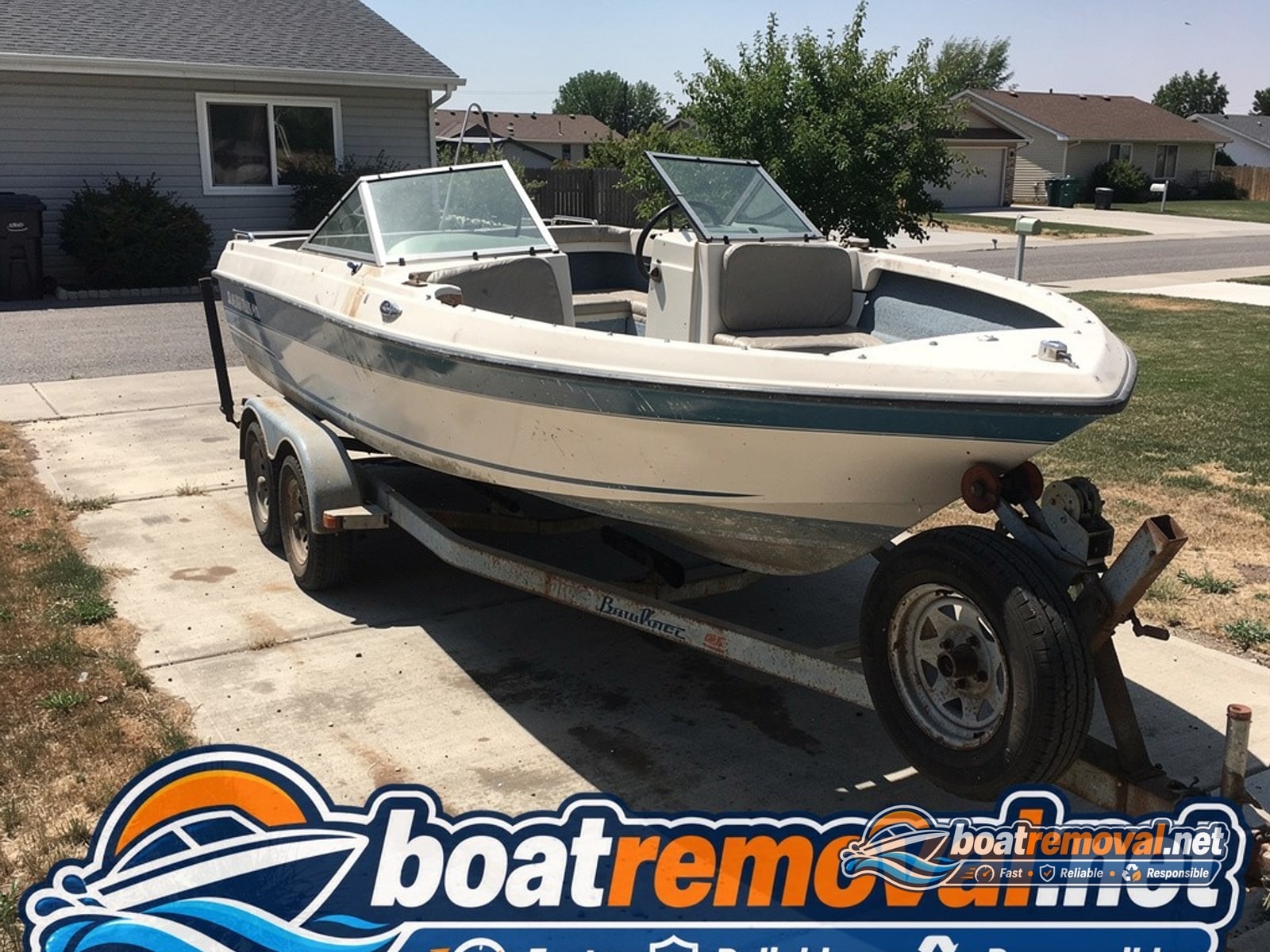Thompson 21 removal Huntington Beach CA