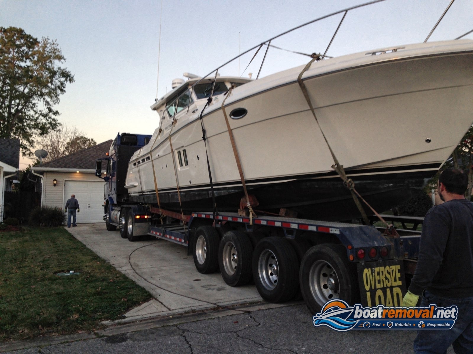 Silverton 34 loaded for removal Mount Prospect IL