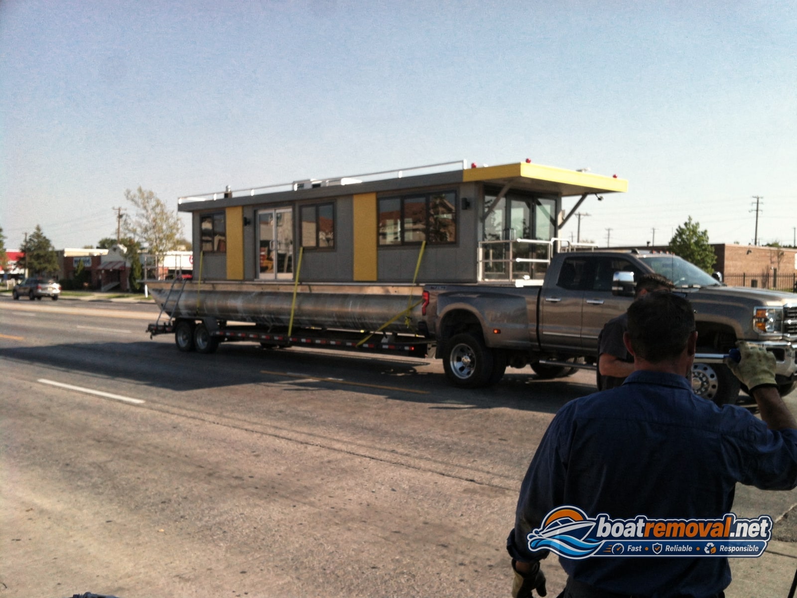 Larson 220 loaded for removal Santa Maria CA