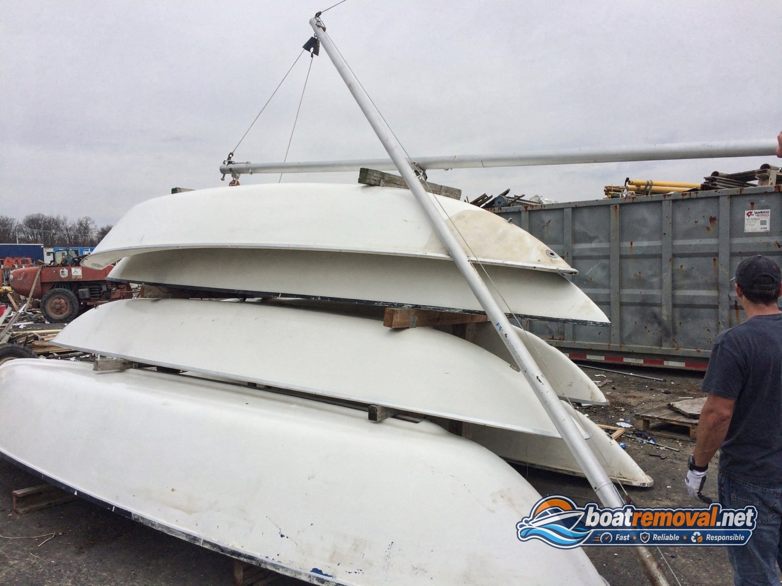 Hunter 23.5 loaded for removal Austin TX