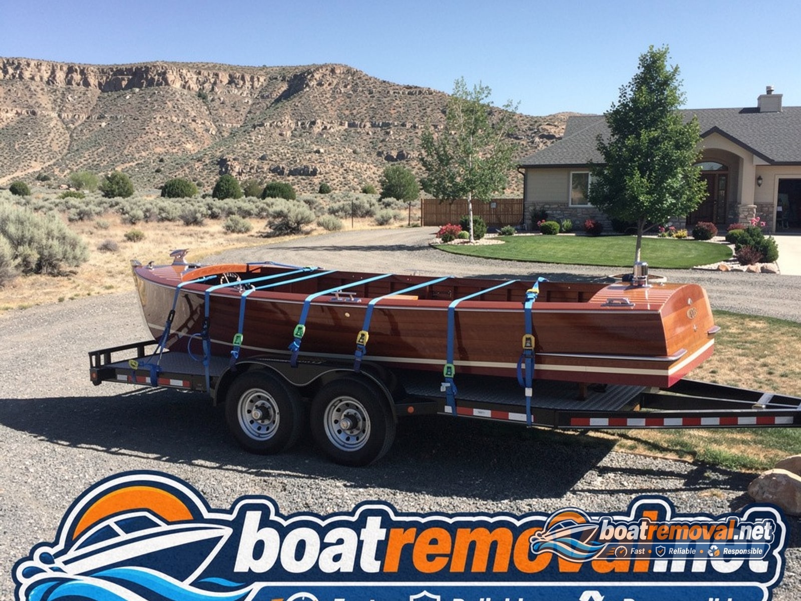 Crestliner 1650 loaded for removal Antioch CA