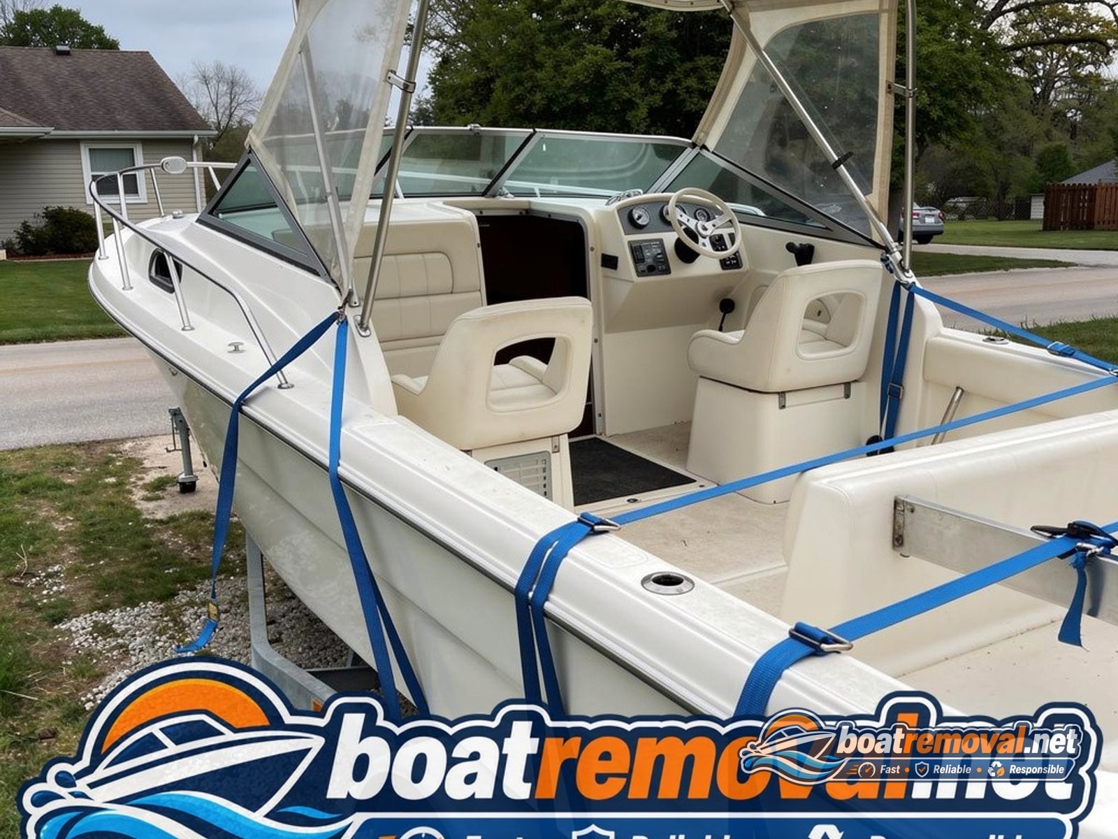 Sunbird Corsair 205 loaded for removal Turlock CA