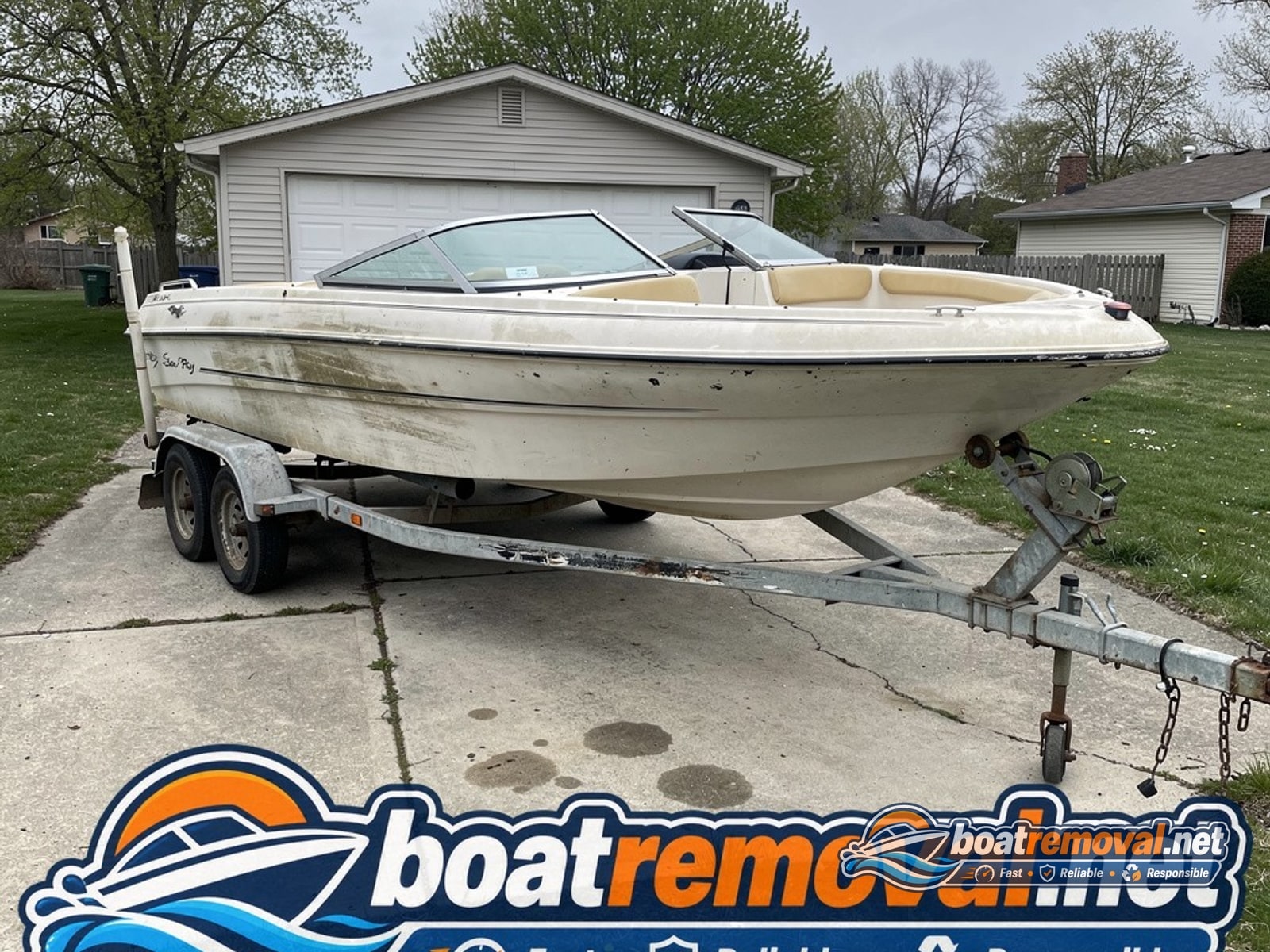Bayliner 175 Bowrider removal Temecula CA