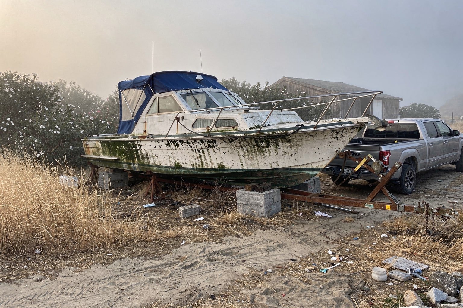 Abandoned boat